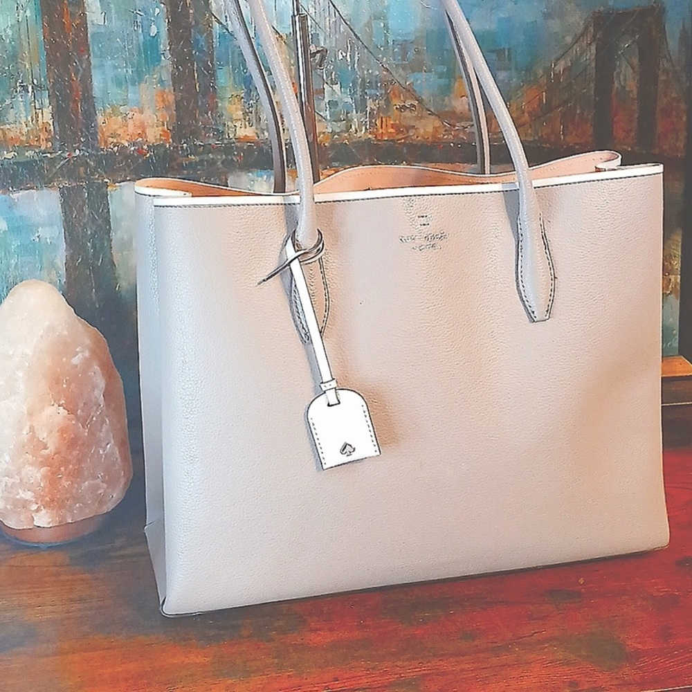Kate spade  Gray Tote Bags 
 scratching on the trim